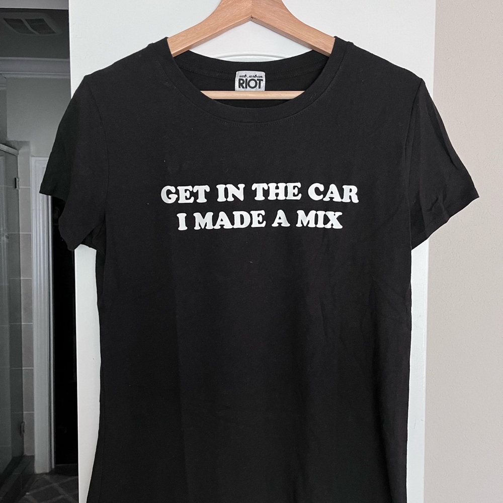 Black Graphic Tee